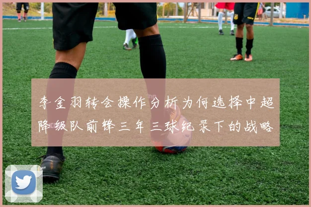 李金羽转会操作分析为何选择中超降级队前锋三年三球纪录下的战略布局